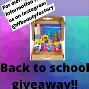 Back to school giveaway